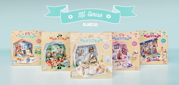 Collection de maquettes pour enfants Mi House de Djeco